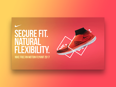 Nike Free RN Motion Flyknit 2017 adv advertising branding freerun nike nikerunning