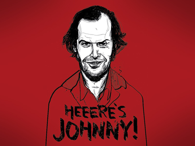 The Shining illustration by david flanagan on Dribbble