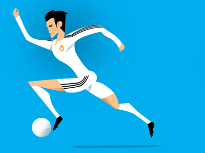 Gareth Bale illustration