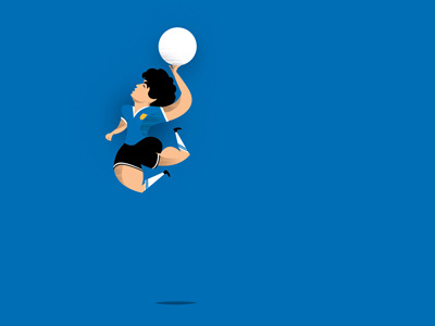 Diego Maradona illustration