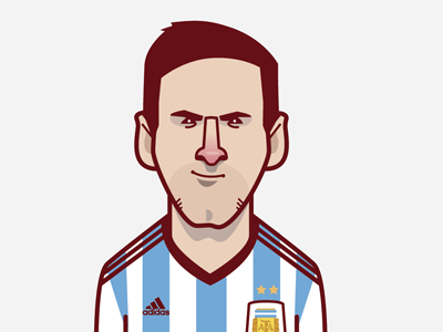 Lionel Messi illustration