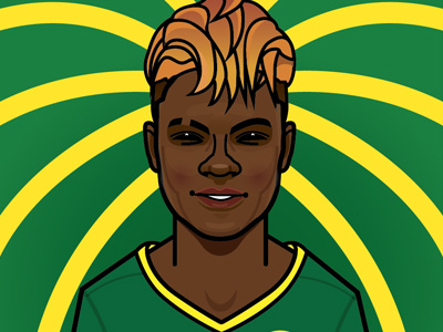 Cameroon star Gaelle Enganamouit africa cameroon football gaelle enganamouit soccer womens world cup world cup wwc2015