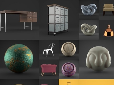 100,000 Downloads 3d 3d office furniture models for blender shaders texture tiles wall