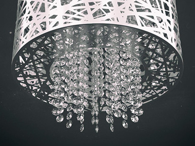 Chandelier 3D Blender Model 3d blender chandelier lamp light model