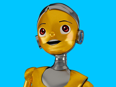 3D Robot - Blender Model 3d animation blender character design free graphics. icons images models photos stockphotos