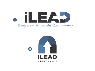 iLEAD Ministry Logo arrow church lead logo mark ministry