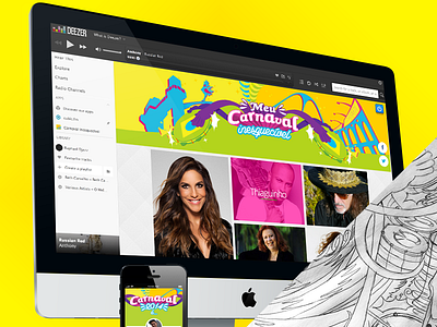 Deezer APP Carnaval 2014