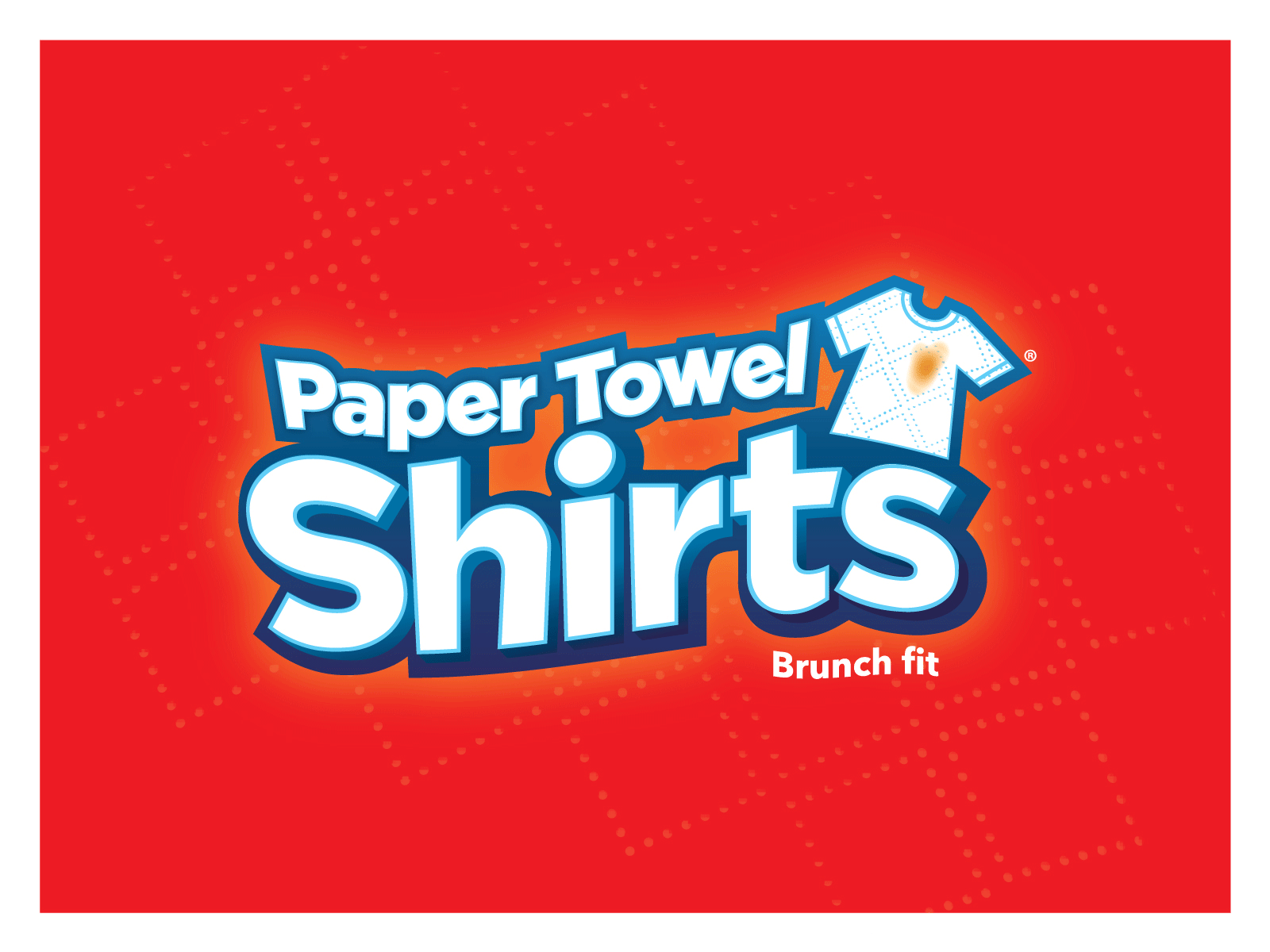 Paper Towel Shirts - Safe Auto Insurance art austin texas automotive branding commercial design funny gif illustration logo package design packaging paper product production typography