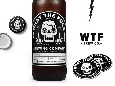 WTF Brewing - Final label