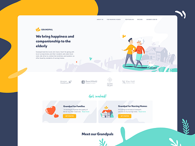 Landing page design