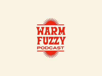 Warm + Fuzzy brand identity logo mark