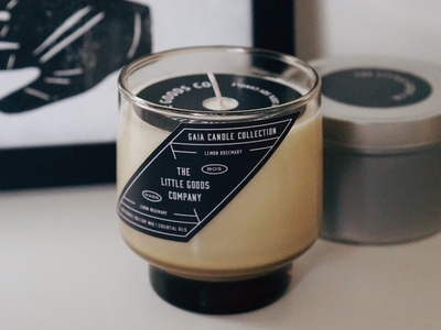 TLGC Candle Lables label design packaging