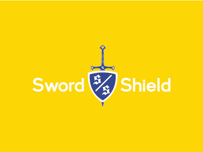 Sword & Shield design illustrator logo logos
