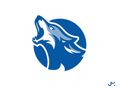 Wolf design esport gaming logo mascot school logo sports wolf wolf logo wolf mascot