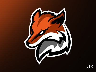 Fox brand design esport fox gaming logo mascot sport sports strong