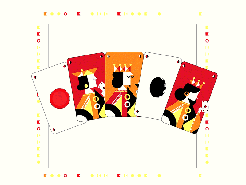 Royalty Poker Cards 36daysoftype animation cards casino casino art casino design casino games illustration motion design poker poker cards poker online