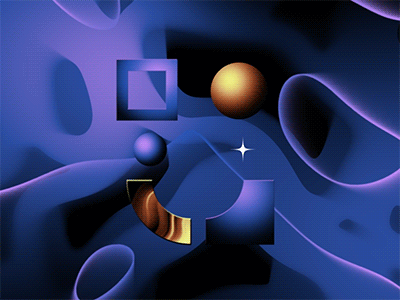 U - Modules 2d 36days 36daysoftype aftereffects animation challenge dark font fractal glow gold gradient graphic design motion motion design motion graphics purple texture type typography