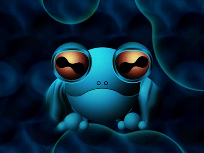 Poisonous Frog 2d aftereffects animal animation blue bubble cute drug flag frog gradient graphic design illustration mangroove motion motion design motion graphics psychedelic texture trippy