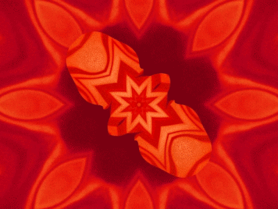 Kaleidoscopic murder abstract colorfull glamor motion design red satisfying texturize violent