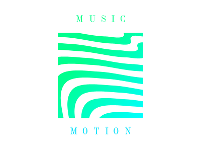 Music Motion ident logo motion music self stripes waves
