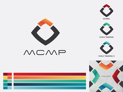 MCMP – Maritime Capital Management Partners branding combination logo combination mark compass compass logo logo typography