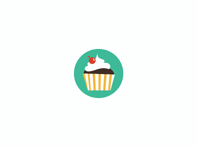 Cupcake Vector Icon [Download] color cupcake desert free freebie illustrator light spring vector