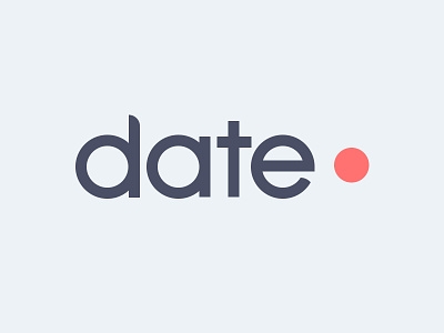 Datepoint Logo design illustrator light colors logo photoshop subtle vector