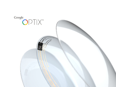 Google Optix™ - Smart Contacts Concept concept contact lens contacts google lens optics optix prototype