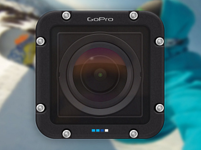 GoPro™ Camera Icon adventure camera gopro hero hero 2 hero 3 hero3 go pro icon lense mobile photoshop recorder snowboarding video video recorder