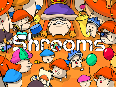 Shrooms illustration