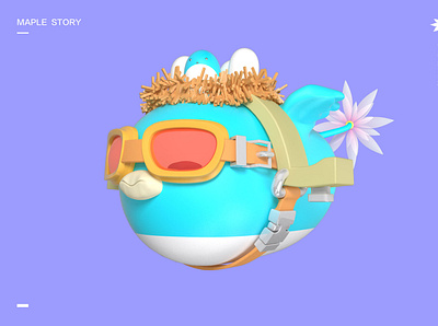 3D - MapleStory - 7 c4d