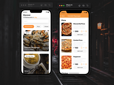 Restaurant Finder Mobile app mobile mobile app react react native restaurant ui uiux ux