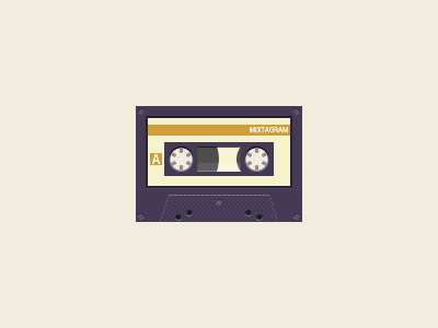 Cassette cassette icon music ui