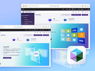 Virtualization Station nas overview vm