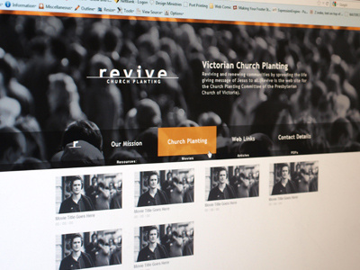 reviveaus.com.au church ministry presbyterian web website