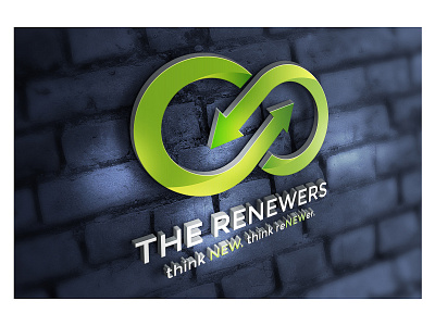 The Renewers / Branding / Recycling branding creative logo logo design new recycler