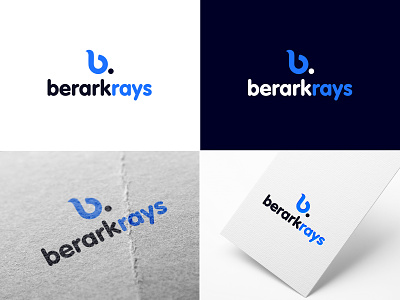 Berark Rays / Branding b letter b mark blue branding ceative friend karthik logo softwate company trend ui ux