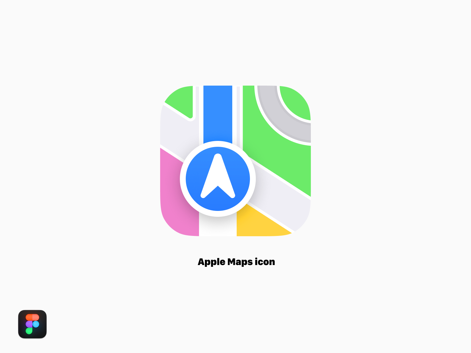 Apple Maps icon by zklm0000 on Dribbble