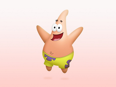 patrick star in spongebob squarepants 22726409 Vector Art at Vecteezy