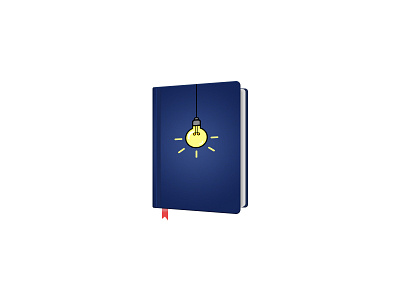 Book_3 book complementary colour icon idea illustration lamp light zklm0000