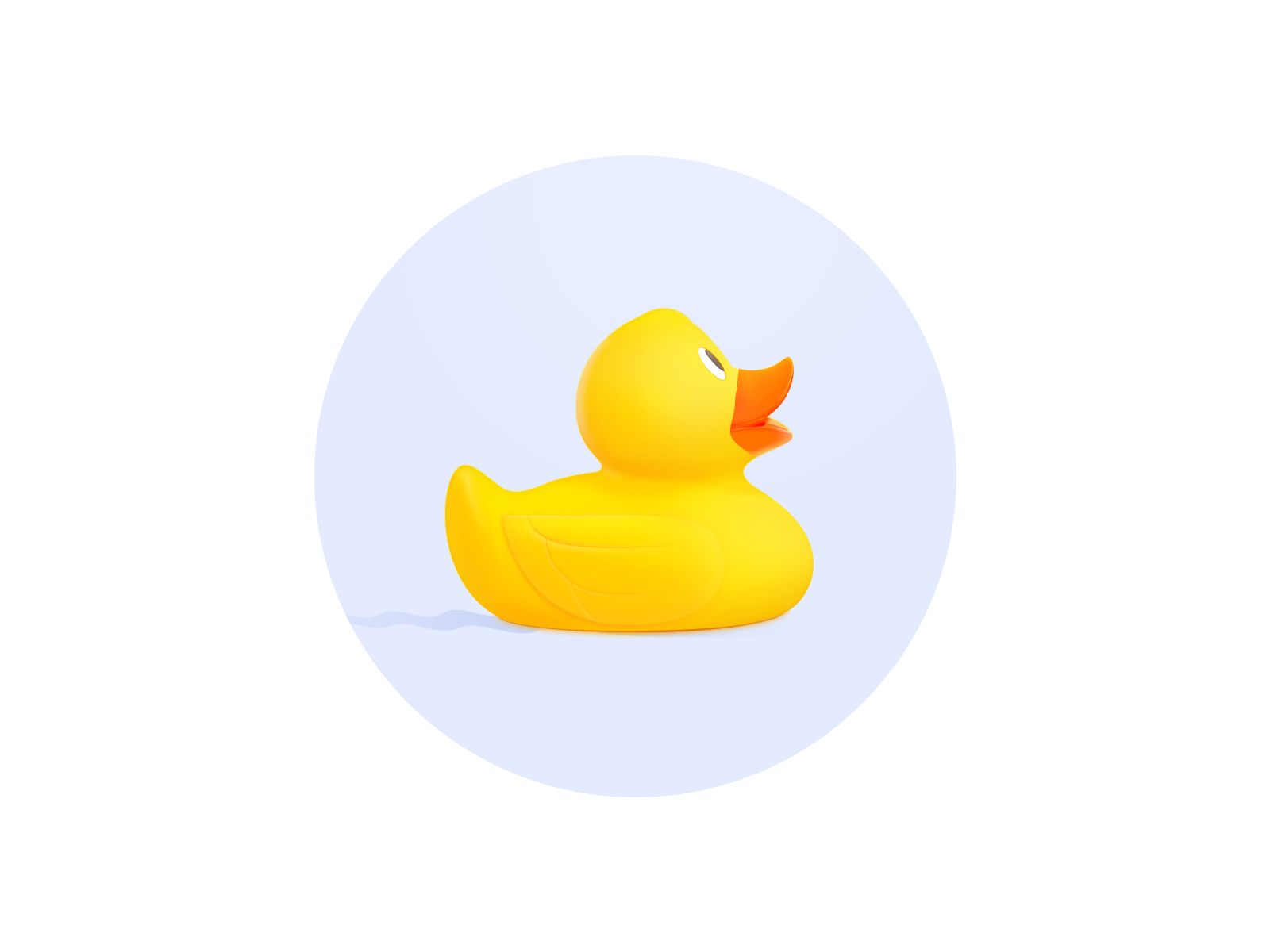 Yellow Duck Icon 3 by zklm0000 on Dribbble