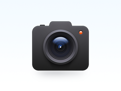 Camera Icon camera icon illustration mac os os x photoshop skeuomorphism smartisan ui zklm0000