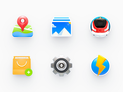 Icons 2 android app mac os map os x photoshop setting skeuomorphism smartisan ui ux vehicle zklm0000