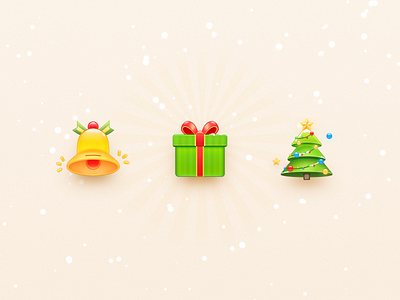Christmas Icons 🎅 android app christmas christmas tree icon illustration mac os os x photoshop skeuomorphism smartisan ui zklm0000