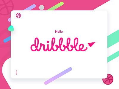 Hello Dribbble first show start