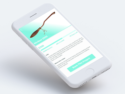 Crowd Funding Campaign UI app concept crowd funding daily ui ecommerce mockup shopping ui ux
