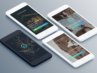 Poynt - Login Flow - Free Template adventure app concept daily ui free location mockup template toggle travel ui ux