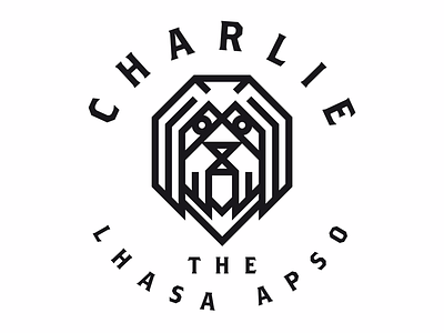 Charlie The Lhasa - Day 2 challenge graphic design logo logo design