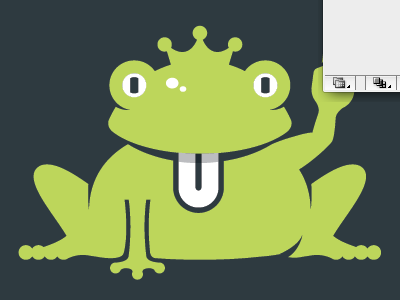 Toad illustration logo toad