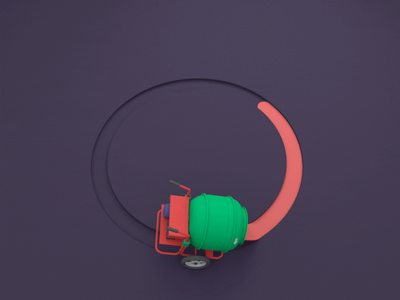 loading... animation，gif，ui，illustrations c4d，3d